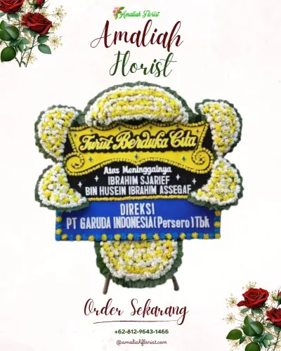 Papan Bunga Duka di Undisan